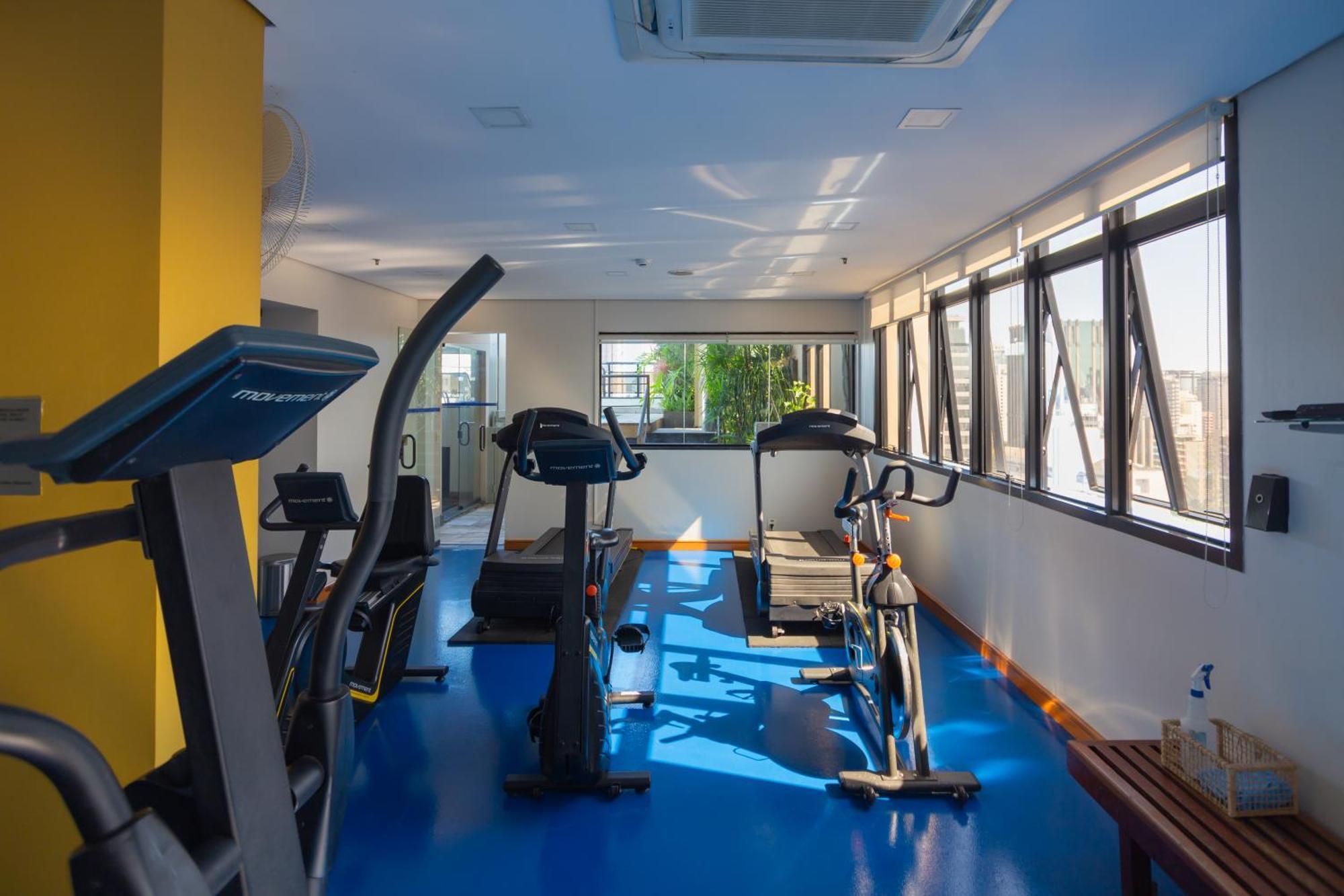 Flat Particular Dentro Do Hotel Executive Transamerica Faria Lima! 圣保罗 外观 照片