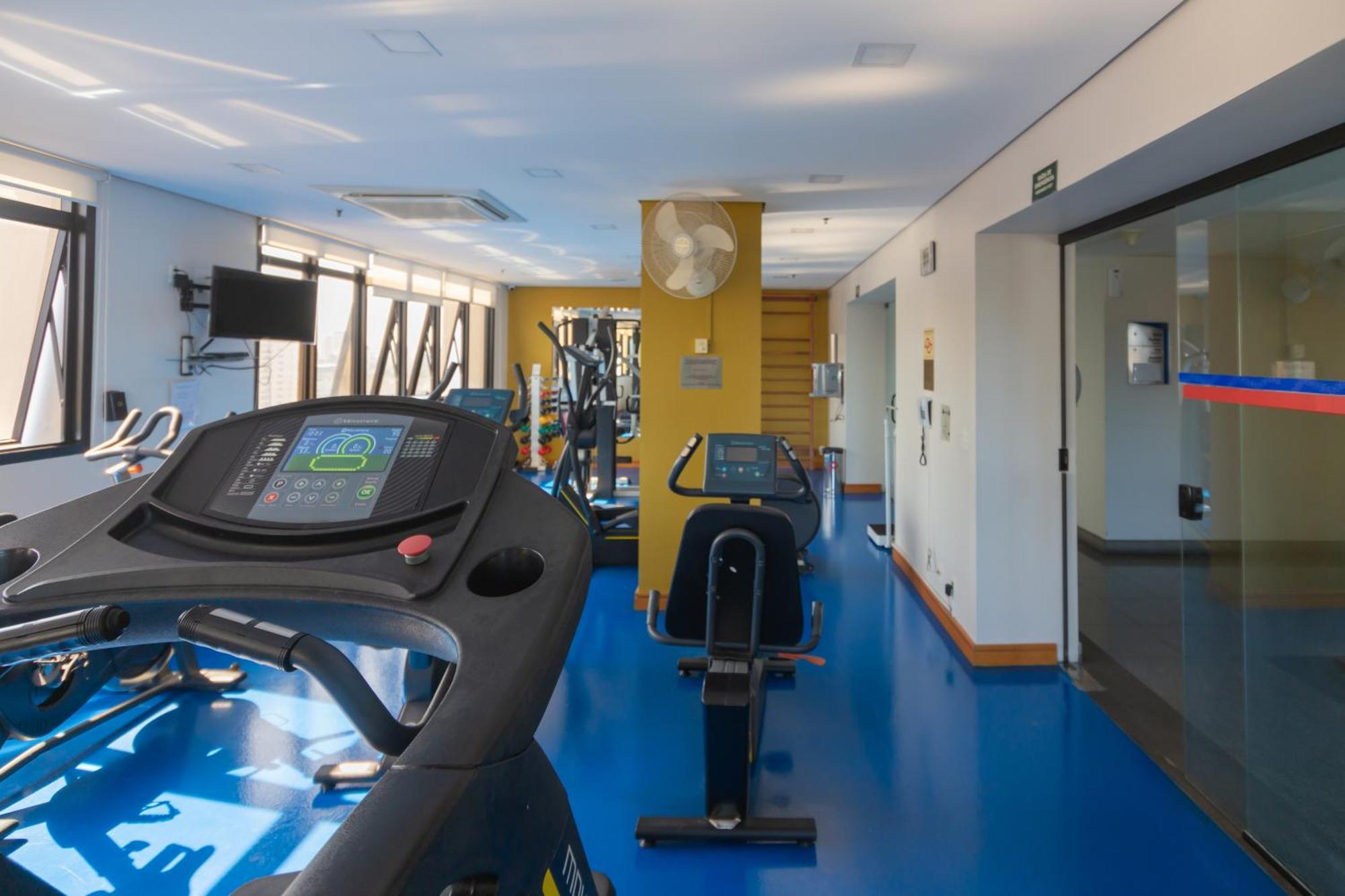 Flat Particular Dentro Do Hotel Executive Transamerica Faria Lima! 圣保罗 外观 照片