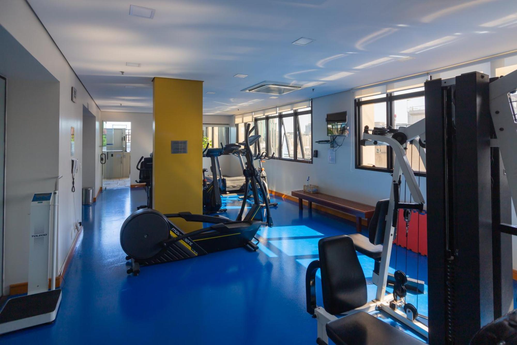 Flat Particular Dentro Do Hotel Executive Transamerica Faria Lima! 圣保罗 外观 照片