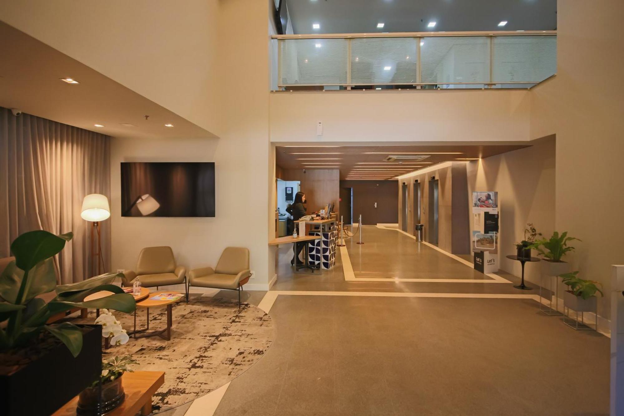 Flat Particular Dentro Do Hotel Executive Transamerica Faria Lima! 圣保罗 外观 照片