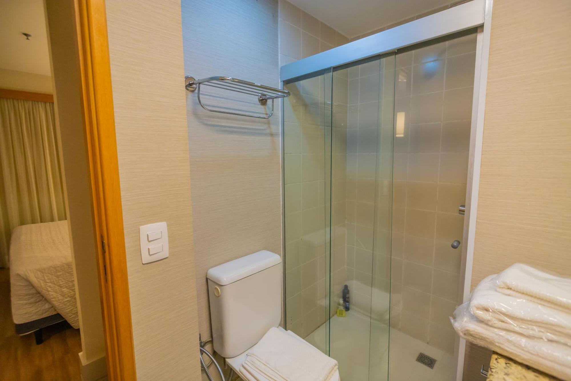 Flat Particular Dentro Do Hotel Executive Transamerica Faria Lima! 圣保罗 外观 照片