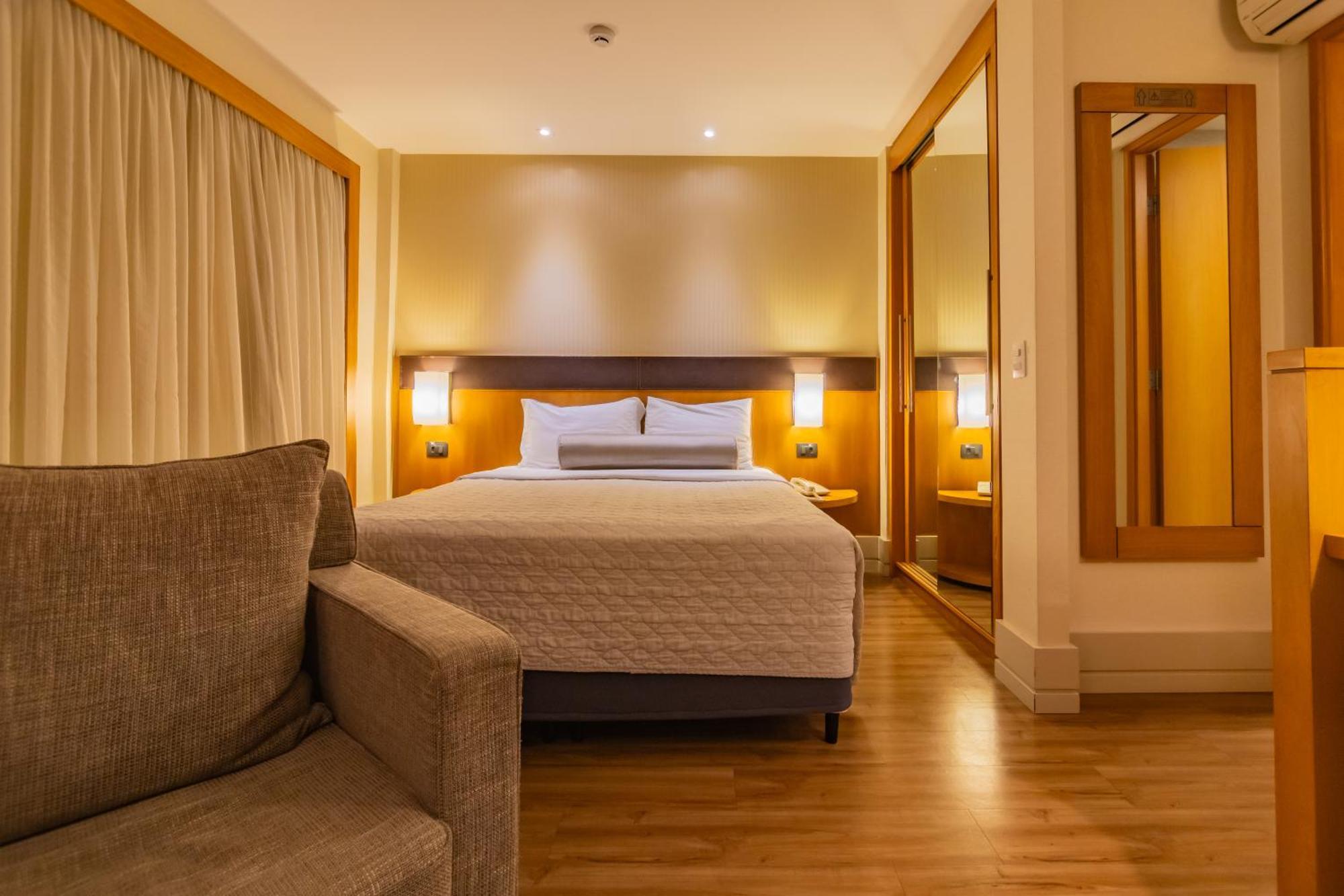 Flat Particular Dentro Do Hotel Executive Transamerica Faria Lima! 圣保罗 外观 照片