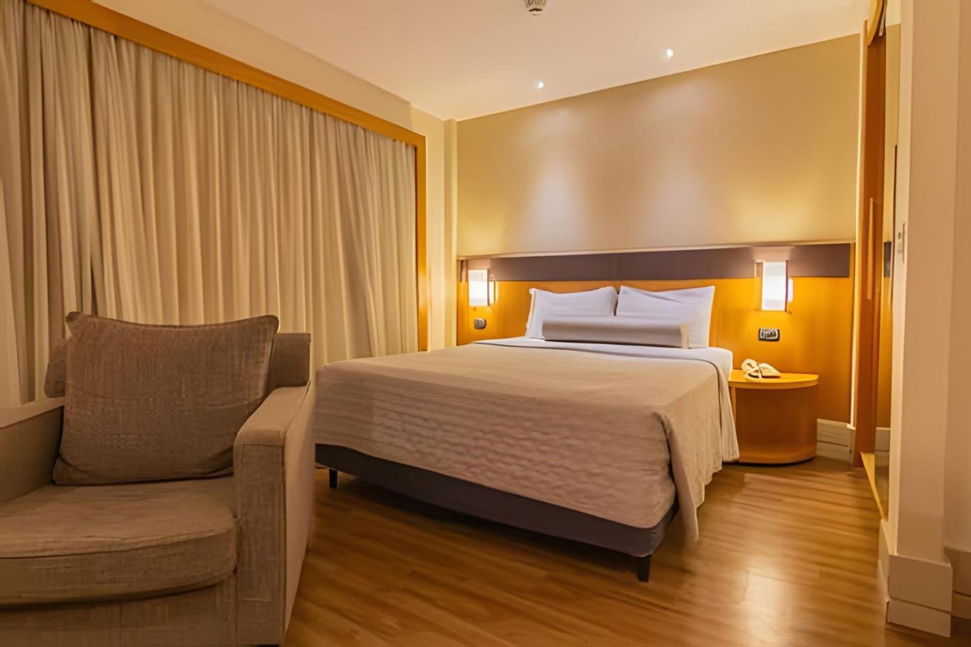Flat Particular Dentro Do Hotel Executive Transamerica Faria Lima! 圣保罗 外观 照片