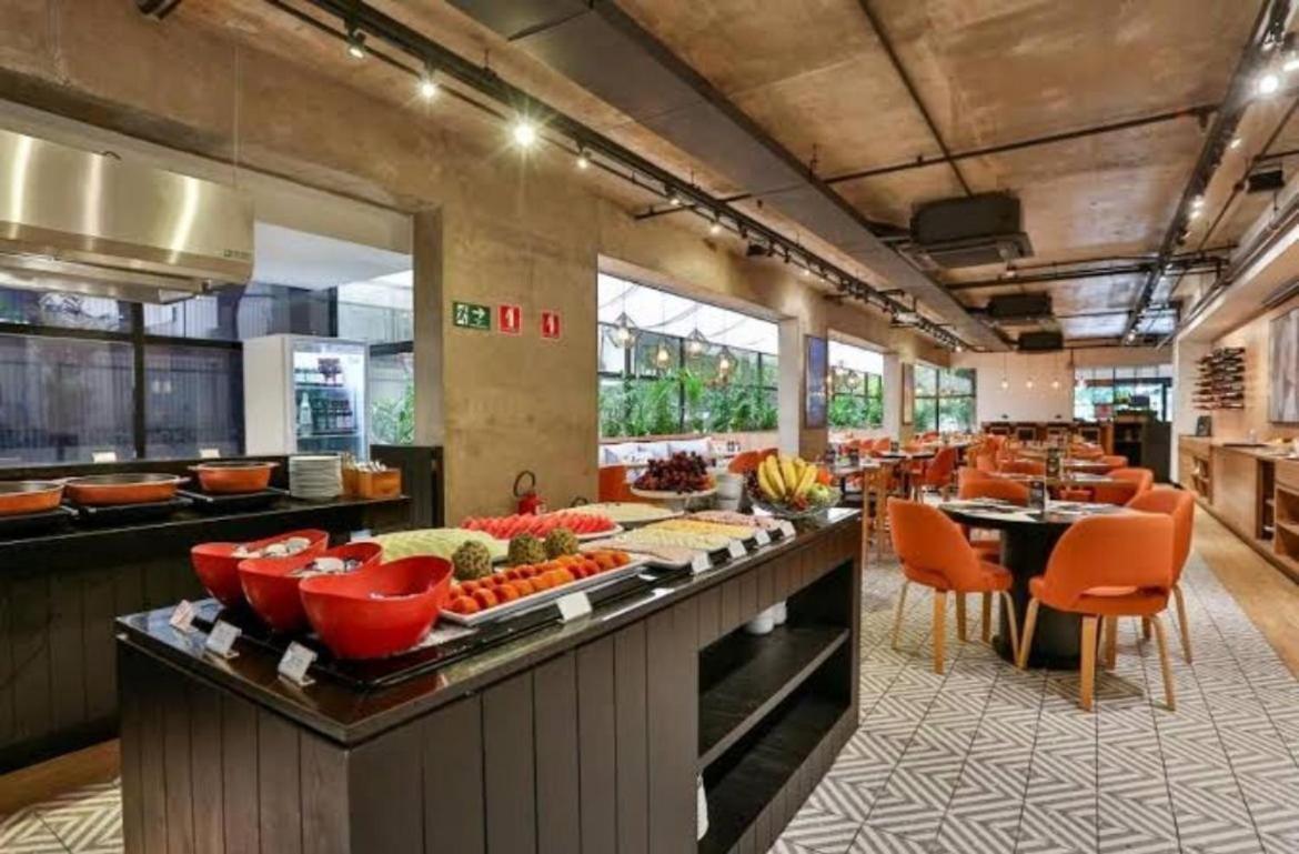 Flat Particular Dentro Do Hotel Executive Transamerica Faria Lima! 圣保罗 外观 照片