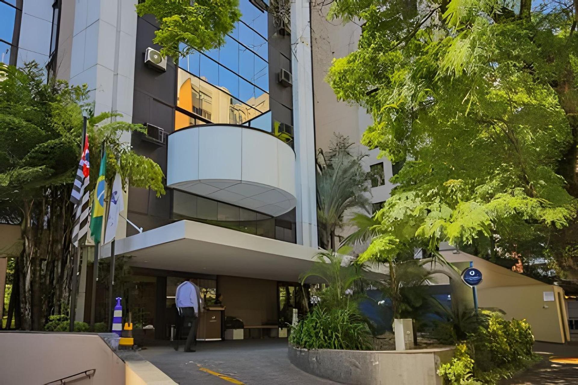 Flat Particular Dentro Do Hotel Executive Transamerica Faria Lima! 圣保罗 外观 照片