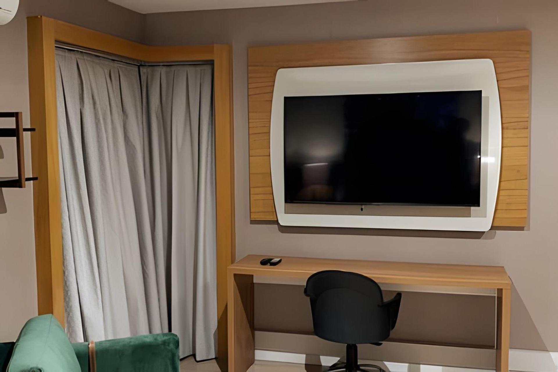 Flat Particular Dentro Do Hotel Executive Transamerica Faria Lima! 圣保罗 外观 照片