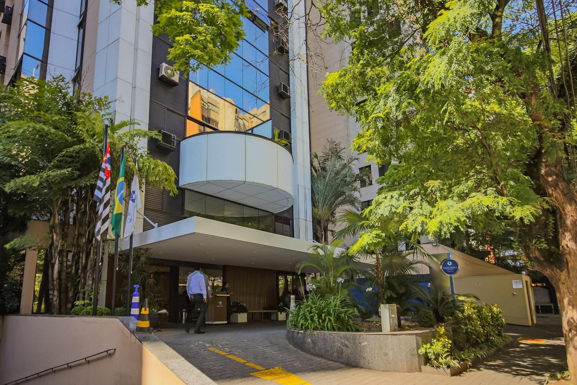 Flat Particular Dentro Do Hotel Executive Transamerica Faria Lima! 圣保罗 外观 照片