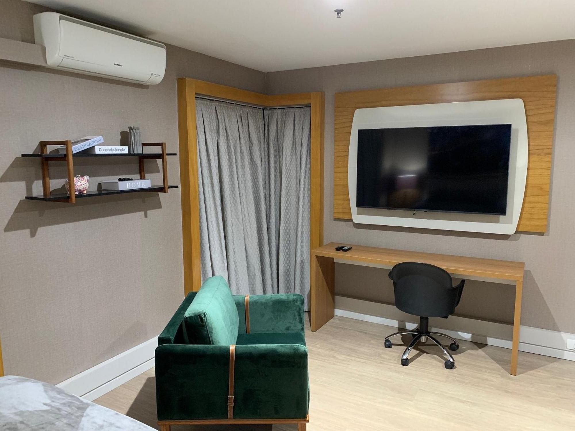 Flat Particular Dentro Do Hotel Executive Transamerica Faria Lima! 圣保罗 外观 照片